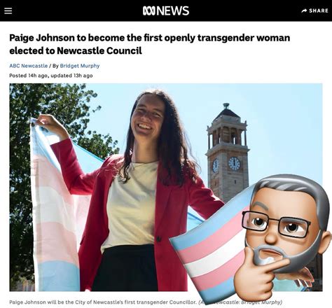 transgender newcastle|Paige Johnson: First Openly Transgender Councillor。